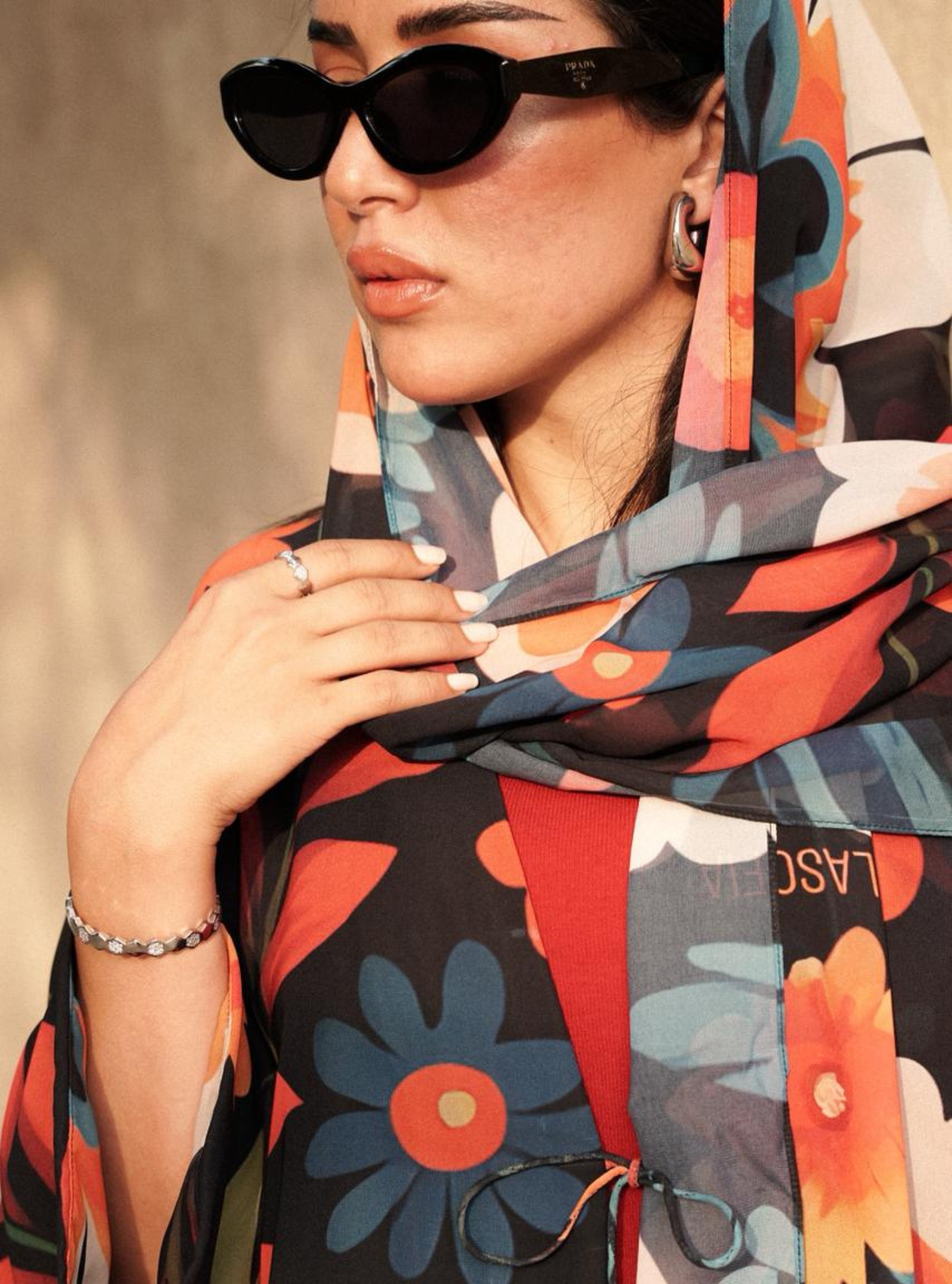 LS171- Black  A Cut Summer Abaya