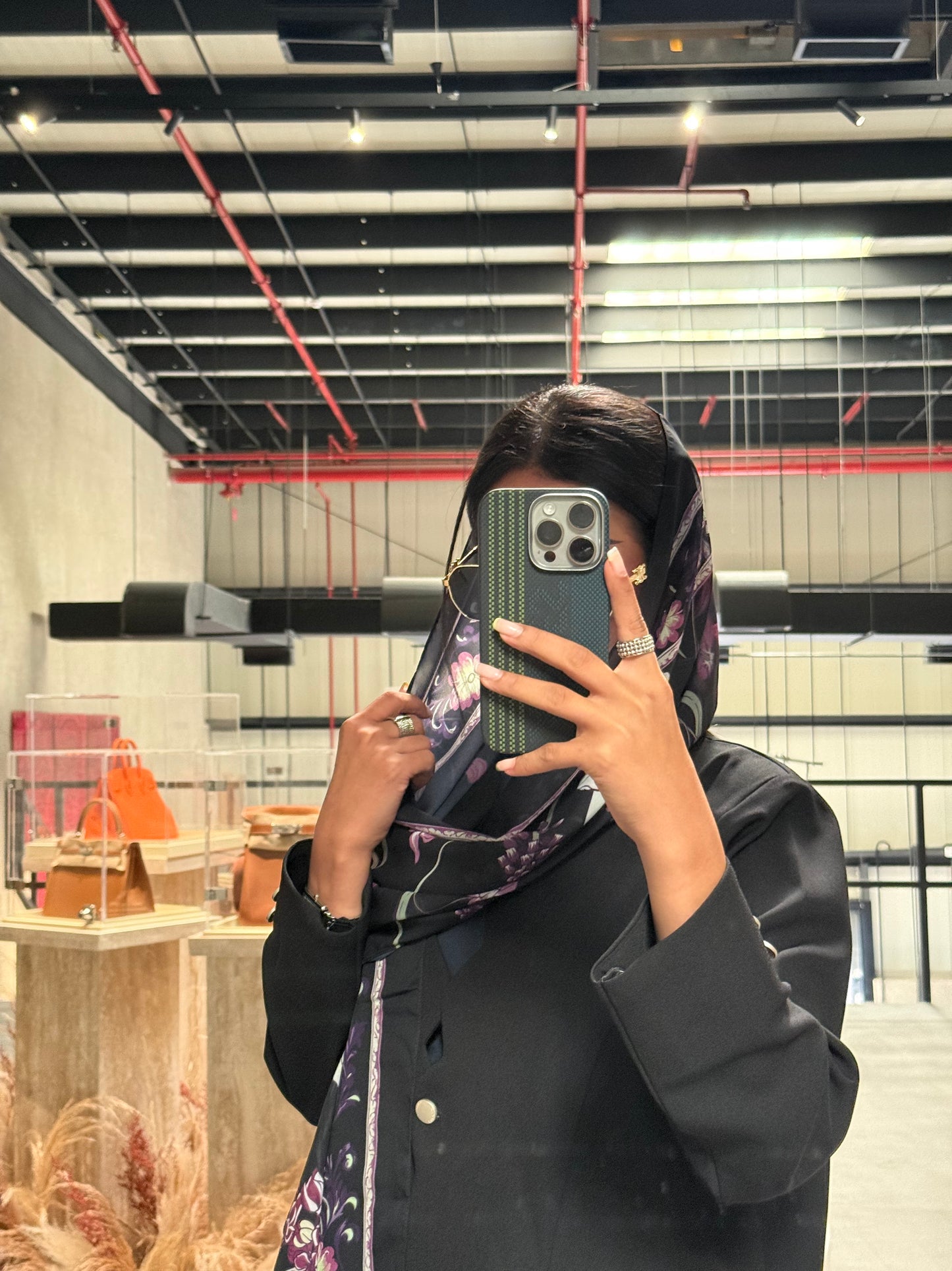 LS183 Black Blazer A Cut modest  Abaya