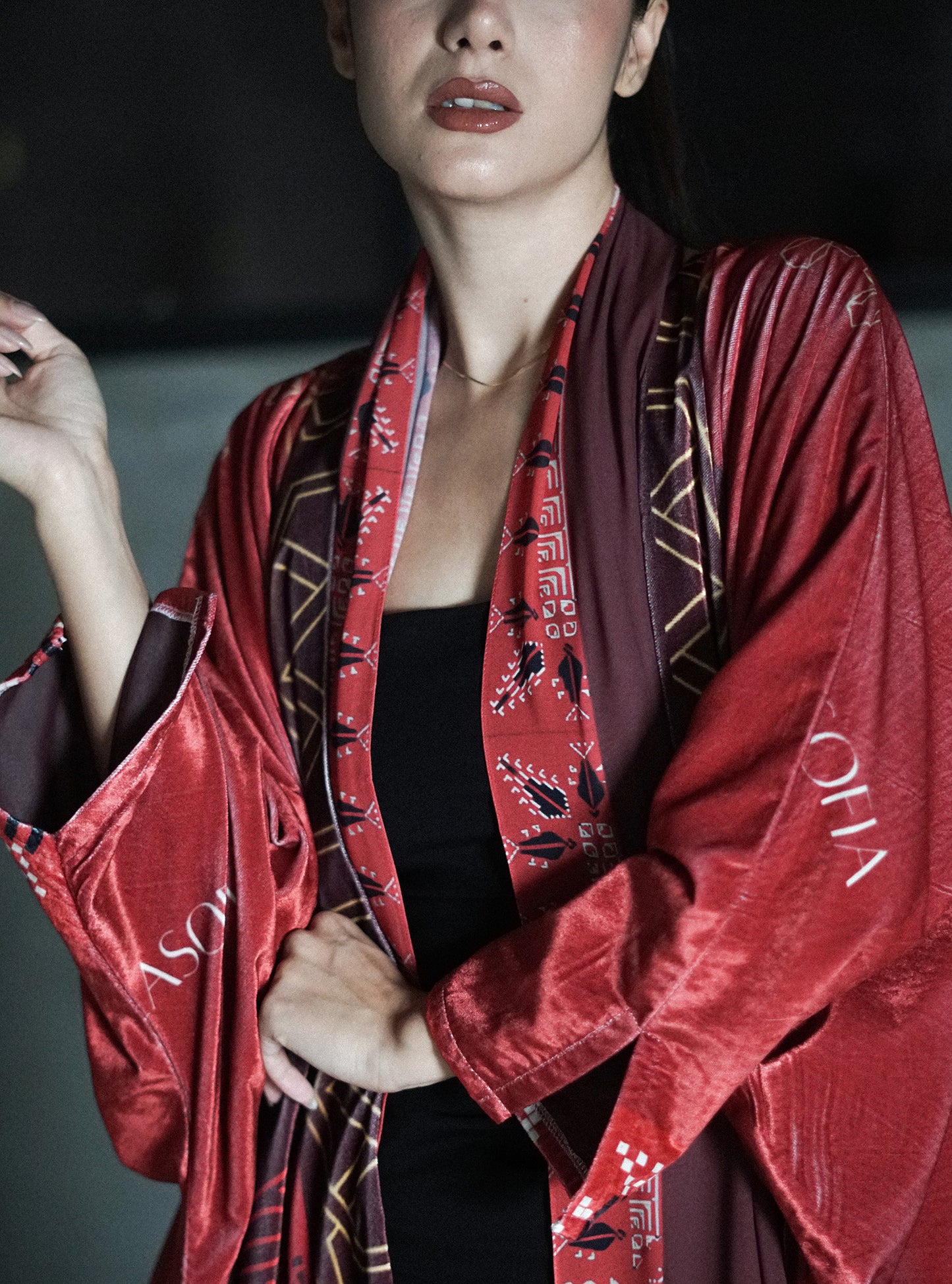 printed velvet
